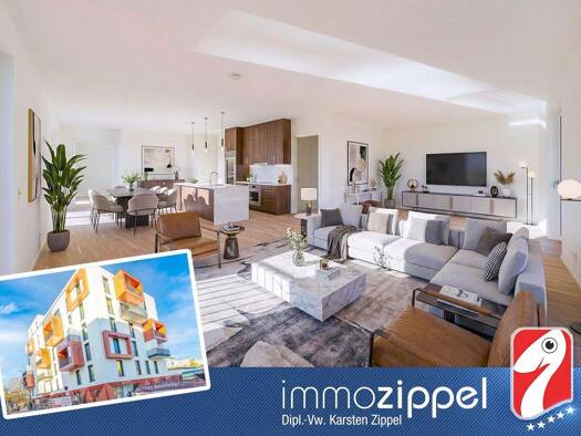 Wohnung zum Kauf - Erstbezug 897.000 € 3 Zimmer 128,8 m² frei ab 01.02.2026 Köpenick Berlin 12557