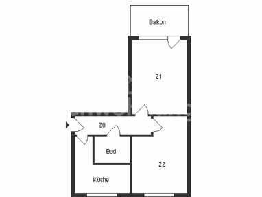 Wohnung zur Miete 351 € 2 Zimmer 55 m² 1. Geschoss Potsdam - West Potsdam 14471