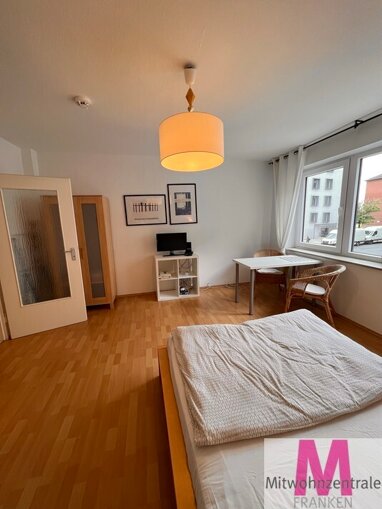 Wohnung zur Miete Wohnen auf Zeit 650 € 1 Zimmer 27 m² frei ab 01.08.2024 Tafelhof Nürnberg 90443