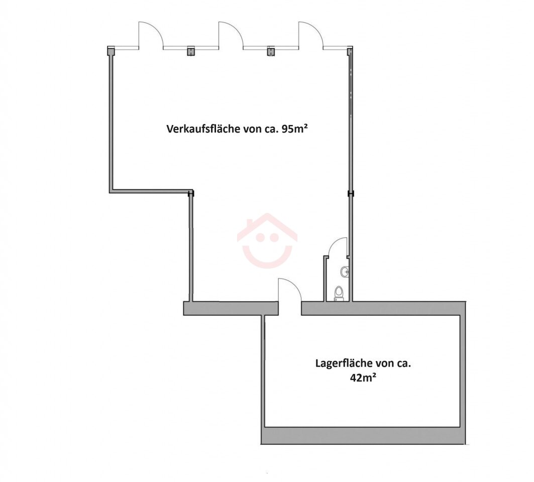 Restaurant zur Miete provisionsfrei 1.113 € 95 m²<br/>Gastrofläche Hasselborner Straße 19-21 Brandoberndorf Waldsolms 35647