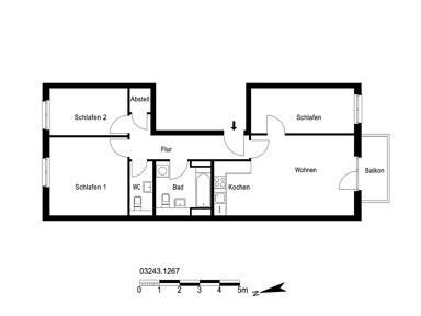 Wohnung zur Miete 700 € 4 Zimmer 82 m² frei ab sofort Zossener Straße 150 Hellersdorf Berlin 12629