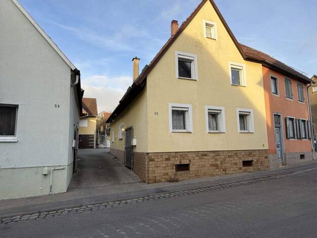 Einfamilienhaus zum Kauf provisionsfrei 298.000 € 5 Zimmer 100 m² 398 m² Grundstück Kirchhausen Heilbronn 74078