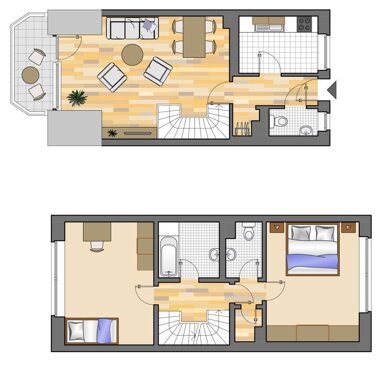 Wohnung zur Miete nur mit Wohnberechtigungsschein 423 € 3,5 Zimmer 80,6 m² 1. Geschoss frei ab 26.12.2025 Schollbrockstraße 111 Hervest Dorsten 46284