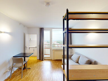 Wohnung zur Miete 600 € 1 Zimmer 27,6 m² frei ab sofort Paul-Gossen-Straße 119 Rathenau Erlangen 91052