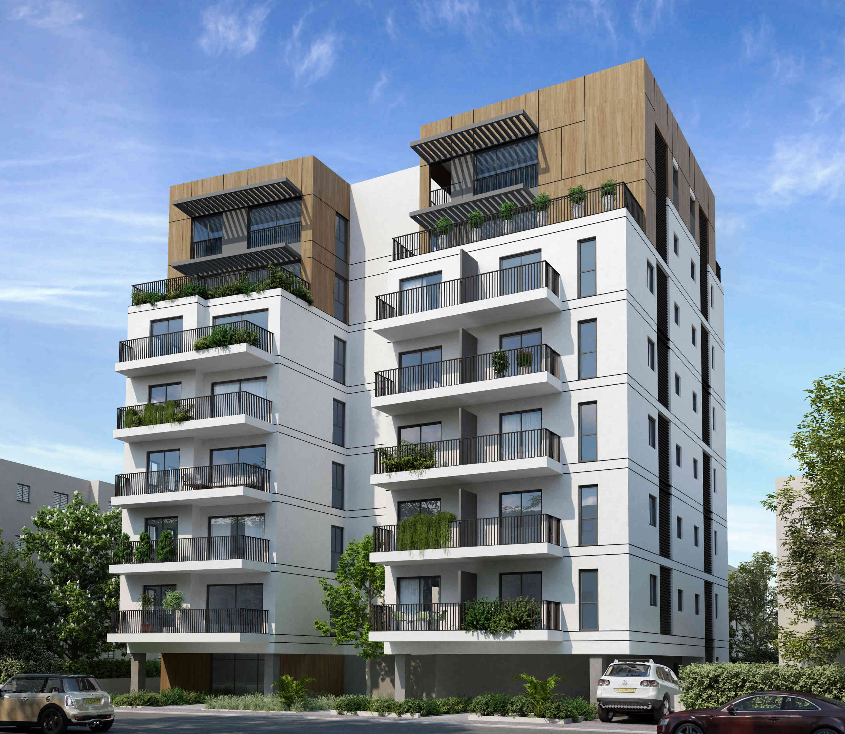 Apartment zum Kauf 1.357.315 € 3 Zimmer 78 m²<br/>Wohnfläche 6. Stock<br/>Geschoss 19 Louis Marshall St Tel Aviv-Yafo