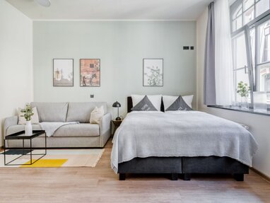 Wohnung zur Miete Wohnen auf Zeit 2.870 € 1 Zimmer 45 m² frei ab sofort Ritterstraße Zentrum Leipzig 04109