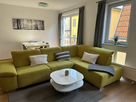 Wohnung zur Miete 1.150 € 2 Zimmer 50 m² Geschoss 1/5 frei ab sofort Diebsstr. 2 Stadtmitte Rostock 18055