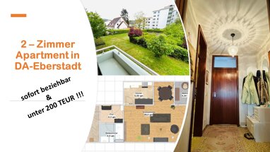 Wohnung zum Kauf 189.500 € 2,5 Zimmer In den Rödern Am Frankenstein Darmstadt 64297