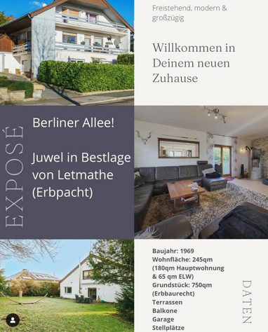 Mehrfamilienhaus zum Kauf 359.000 € 8 Zimmer 245 m² 750 m² Grundstück frei ab sofort Volksgarten  /  Mühlenstraße Iserlohn 58642