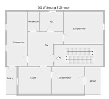 Wohnung zum Kauf 134.000 € 3 Zimmer 80 m² Bachlweg 6 Zwiesel Zwiesel 94227