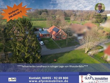 Einfamilienhaus zum Kauf 298.000 € 6 Zimmer 299 m² 1.300 m² Grundstück Rhaudermoor Rhauderfehn 26817