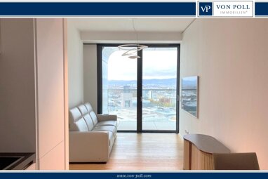 Wohnung zur Miete 2.200 € 2 Zimmer 57,3 m² 38. Geschoss Gallus Frankfurt am Main 60327