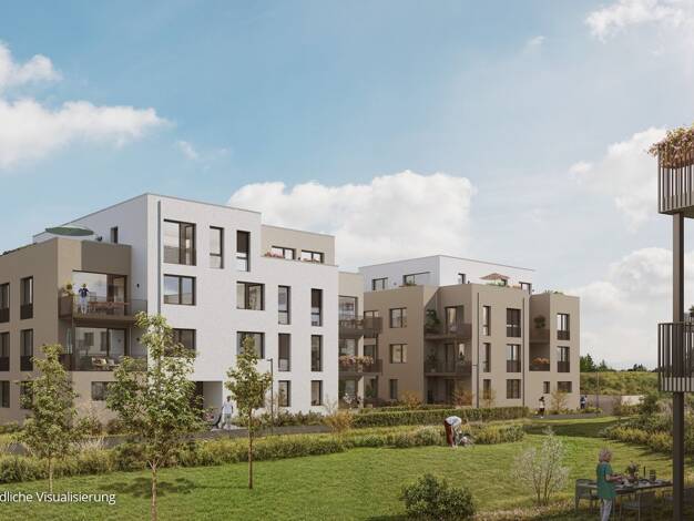 Wohnung zum Kauf - Neubau 275.000 € 2 Zimmer 50,3 m² 3. Geschoss Marmorweg 5 Naunhof 04683