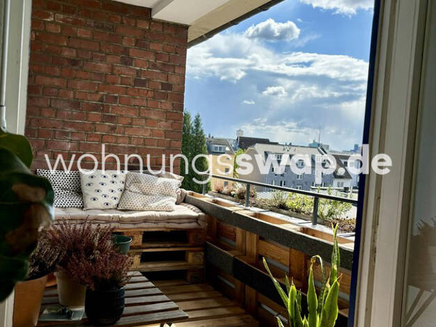 Studio zur Miete Tauschwohnung 800 € 3 Zimmer 75 m² 3. Geschoss Kalk Köln 51103