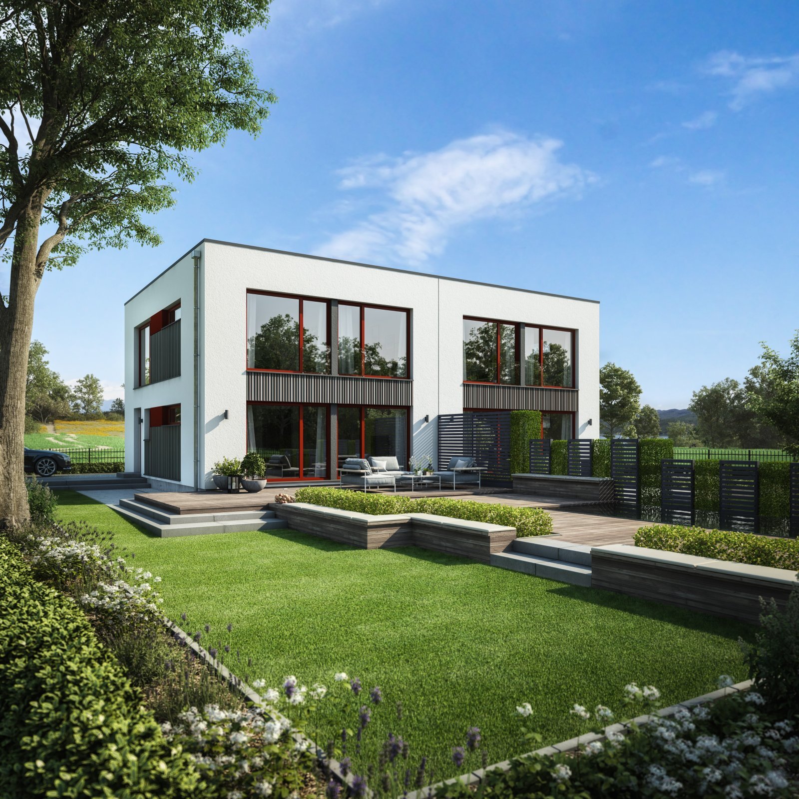 Doppelhaushälfte zum Kauf Provisionsfrei 648.750 € 4 Zimmer 119 m²<br/>Wohnfläche 167 m²<br/>Grundstück Konradsiedlung - Nord Regensburg 93057