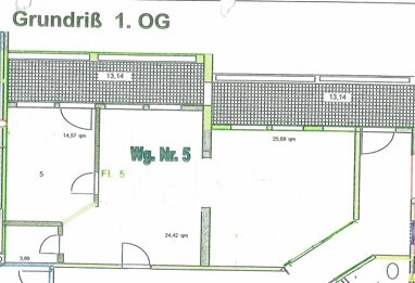 Wohnung zur Miete 690 € 2 Zimmer 81,7 m² 1. Geschoss frei ab sofort Elchstraße 24 Rothenstadt Weiden in der Oberpfalz 92637