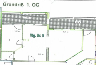 Wohnung zur Miete 690 € 2 Zimmer 81,7 m² 1. Geschoss frei ab sofort Elchstraße 24 Rothenstadt Weiden in der Oberpfalz 92637