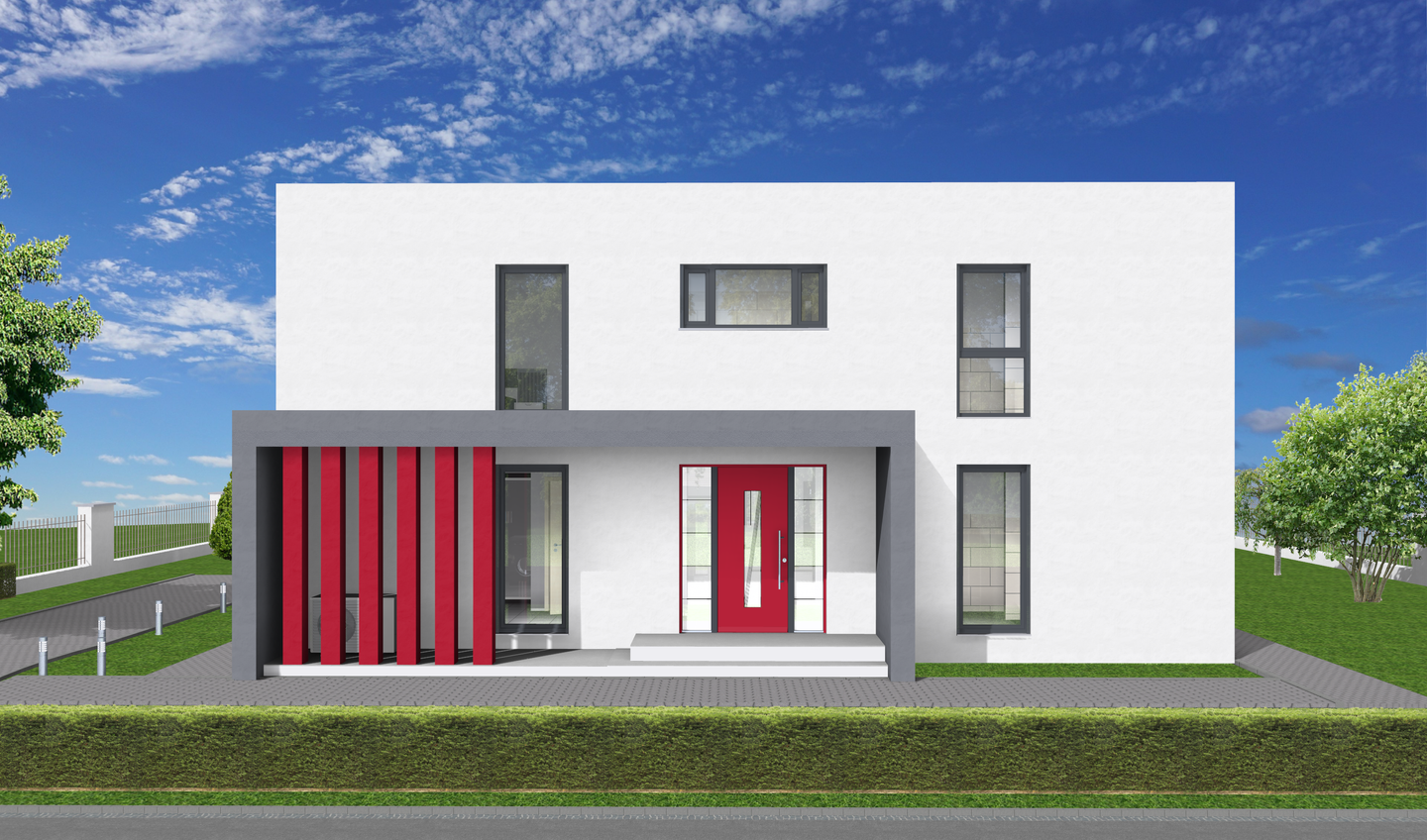 Bauhausstil oder Stadtvilla  202 m² / Grundstück auf Anfrage von der Mein Haus GmbH Nauen