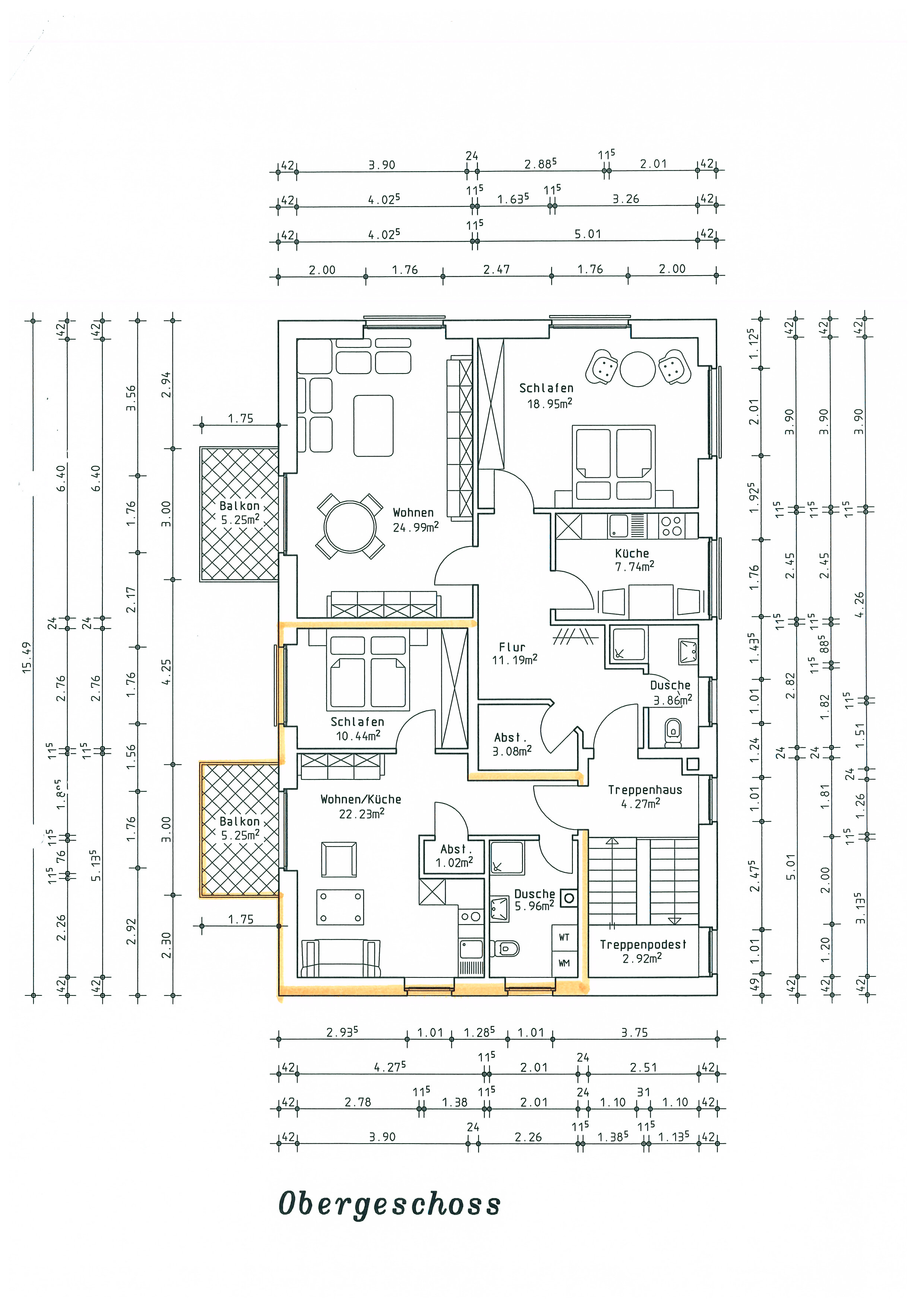 Wohnung zur Miete 566 € 2 Zimmer 43 m² 1. Geschoss Ocholt Westerstede-Ocholt 26655