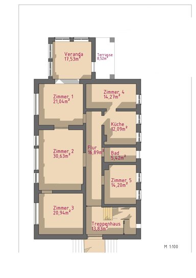 Praxis zur Miete 1.727 € 157 m² Bürofläche Schkeuditz Sckeuditz 04435