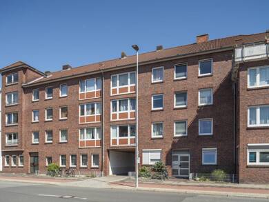 Wohnung zur Miete 499 € 3 Zimmer 74,1 m² 3. Geschoss Grenzstraße 71 Innenstadt Wilhelmshaven 26382