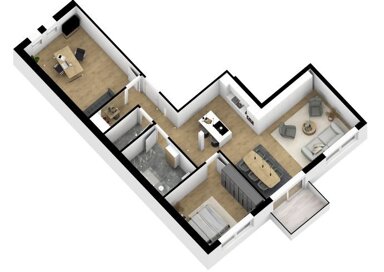 Studio zum Kauf provisionsfrei 389.500 € 3 Zimmer 107 m² 2. Geschoss frei ab sofort Schützenstrasse 13 Stadtgebiet Vöhrenbach 78147