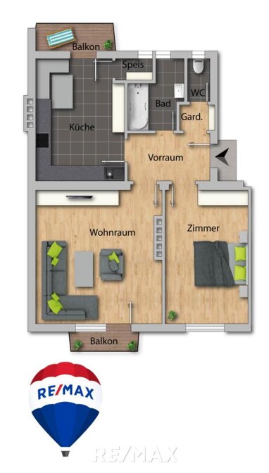 Wohnung zum Kauf 290.000 € 3 Zimmer 72,8 m² 1. Geschoss Kufstein 6330