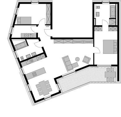 Wohnung zum Kauf provisionsfrei als Kapitalanlage geeignet 879.000 € 4 Zimmer 122,4 m² Südstadt Fürth 90763