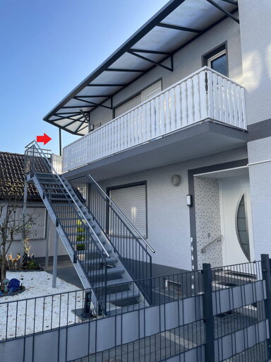 Maisonette zur Miete 1.400 € 6 Zimmer 119,3 m² 1. Geschoss frei ab 01.04.2025 Fünfkirchner Str.66 Heimstättensiedlung Darmstadt 64295