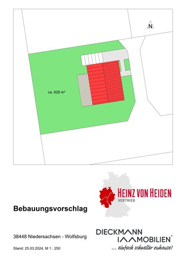 Einfamilienhaus zum Kauf Provisionsfrei 522.639 € 5 Zimmer 151 m² 628 m² Grundstück Brackstedt Wolfsburg 38448