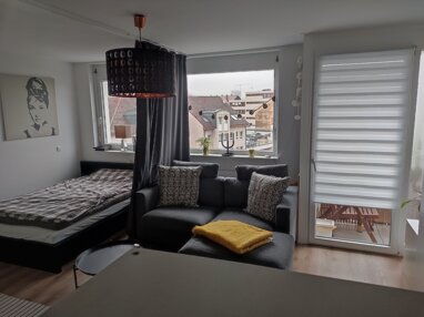 Wohnung zur Miete 620,40 € 1,5 Zimmer 43,8 m² 4. Geschoss Tivoliplatz 1 Südstadt - Südlicher Teil Karlsruhe 76137