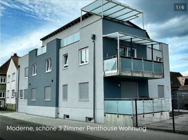 Penthouse zur Miete 1.100 € 3 Zimmer 80 m² 2. Geschoss Schifferstadt 67105