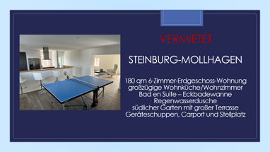 Terrassenwohnung zur Miete 6 Zimmer 180 m² Erdgeschoss frei ab sofort Steinburg 22964