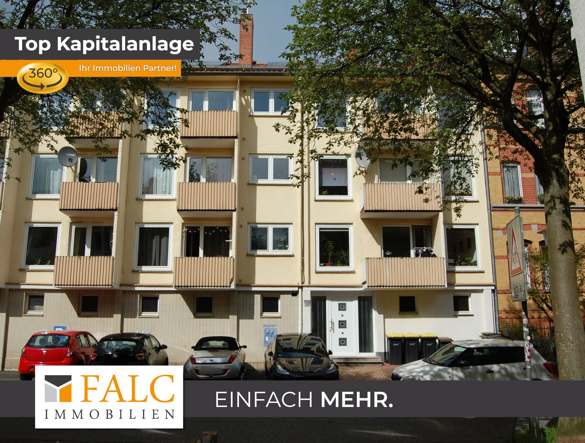 Mehrfamilienhaus zum Kauf 950.000 € 21 Zimmer 548 m²<br/>Wohnfläche 412 m²<br/>Grundstück Frankfurter Tor Kassel 34121