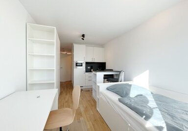 Wohnung zur Miete Wohnen auf Zeit 1.290 € 1 Zimmer 31 m² frei ab 01.04.2025 Rudower Chaussee Adlershof Berlin 12489