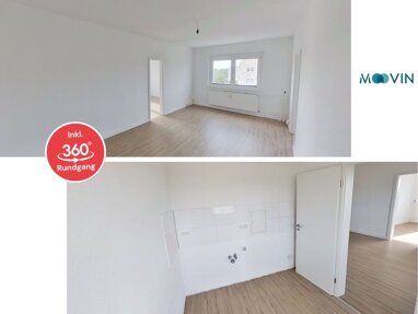 Apartment zur Miete 332 € 2 Zimmer 46,3 m² 1. Geschoss Hundsburgallee 7 Schmarl Rostock 18106