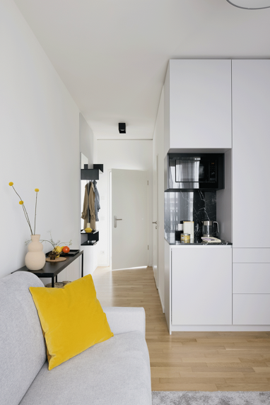 Wohnung zur Miete Wohnen auf Zeit 1.308 € 1 Zimmer 27 m² frei ab sofort Heidestraße Moabit Berlin 10557