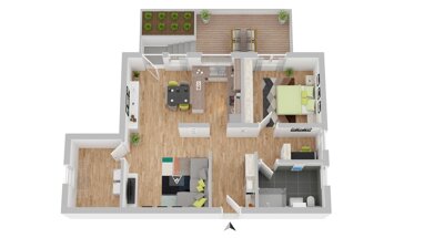 Wohnung zum Kauf 373.000 € 2,5 Zimmer 74,5 m² Mössingen Mössingen 72116