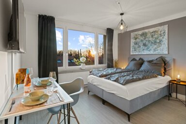 Wohnung zur Miete Wohnen auf Zeit 1.290 € 1 Zimmer 25 m² frei ab sofort Albrechtstraße Friedrichshafen - West 3 Friedrichshafen 88045