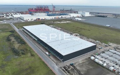 Logistikzentrum zur Miete Provisionsfrei 31.737 m² Lagerfläche teilbar ab 31.737 m² Jadeweserport Wilhelmshaven 26388