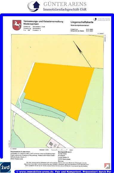 Land-/Forstwirtschaft zum Kauf 40.048 m² Grundstück Westerstede Westerstede 26655