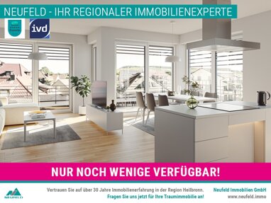 Wohnung zur Miete 1.610 € 3,5 Zimmer 97,7 m² 3. Geschoss Wartbergstraße 8 Nordstadt Heilbronn 74072