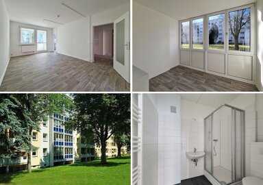 Wohnung zur Miete 330 € 3 Zimmer 59 m² 1. Geschoss Tschaikowskistraße 3 Freiberg Freiberg 09599