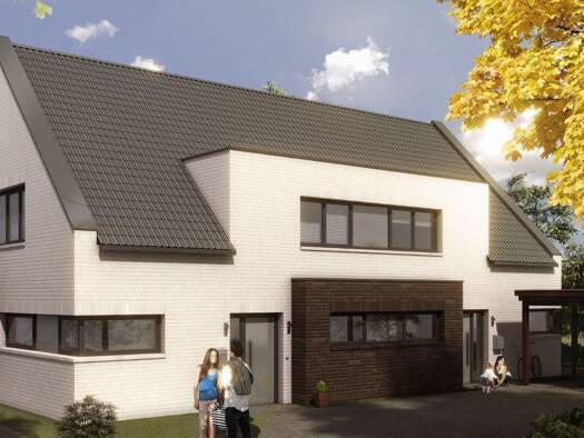 Doppelhaushälfte zum Kauf - Erstbezug 487.000 € 4 Zimmer 126,4 m² 340 m² Grundstück Hundsmühlen I Wardenburg 26203