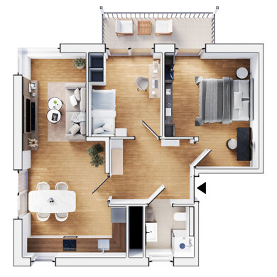 Wohnung zum Kauf provisionsfrei 443.904 € 3 Zimmer 69,4 m² EG Putbus Putbus 18581