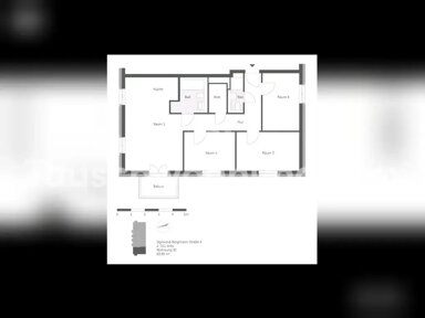 Wohnung zur Miete Tauschwohnung 964 € 4 Zimmer 85 m² 1. Geschoss Hakenfelde Berlin 13587