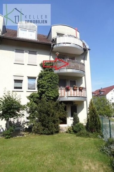 Wohnung zur Miete 338 € 2 Zimmer 59 m² 2. Geschoss frei ab sofort Gabelsbergerstr. 4 Werdau Werdau 08412