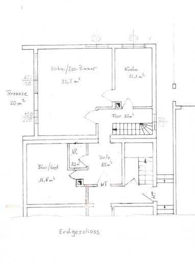 Wohnung zur Miete 1.450 € 5 Zimmer 135 m² Erdgeschoss Aising, Aising 815 Rosenheim 83026
