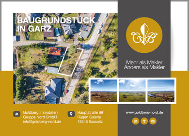 Grundstück zum Kauf 87.600 € 500 m² Grundstück Garz Garz/Rügen 18574