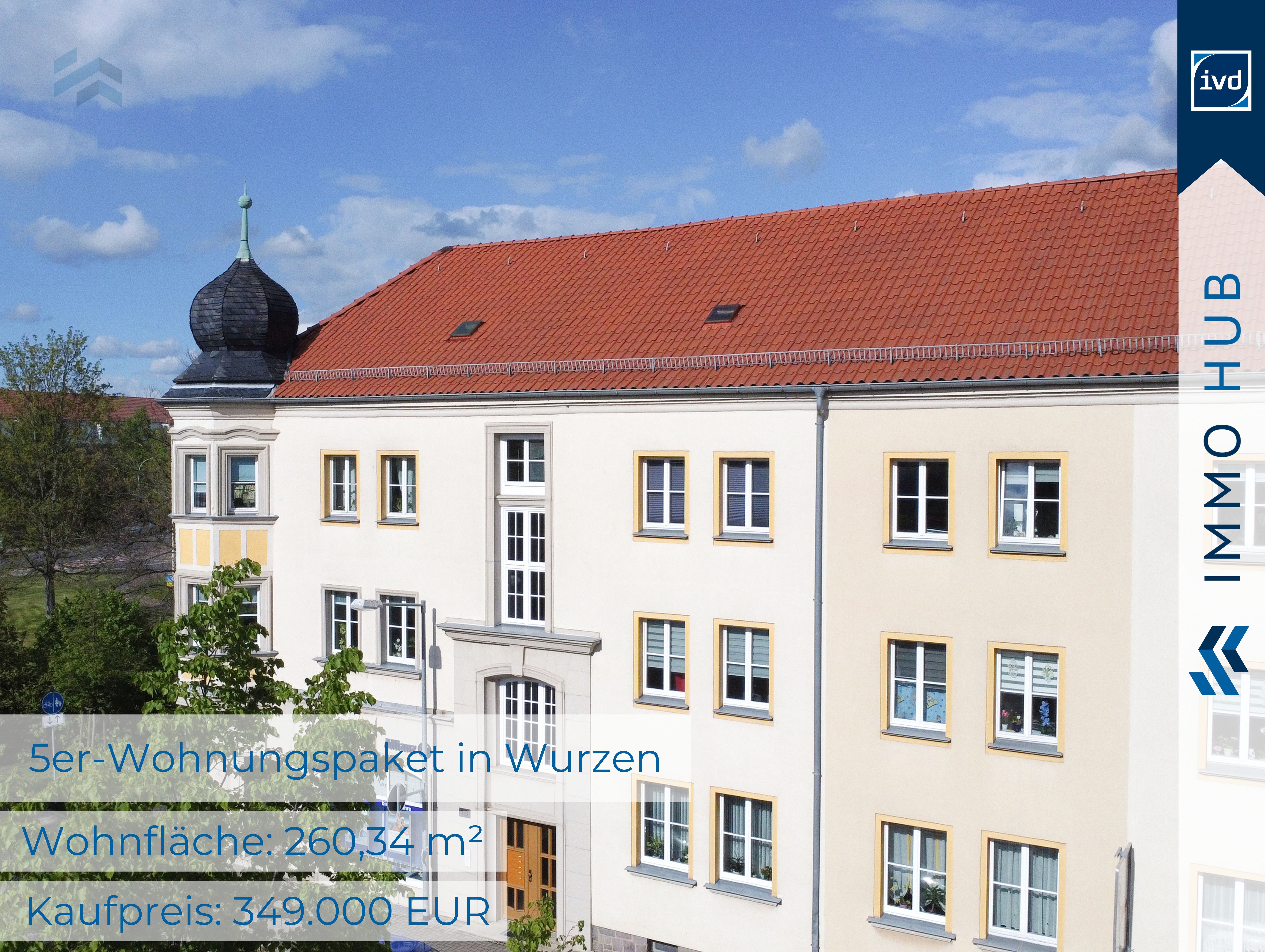 Wohnung zum Kauf 349.000 € 10 Zimmer 260,3 m²<br/>Wohnfläche Wurzen Wurzen 04808